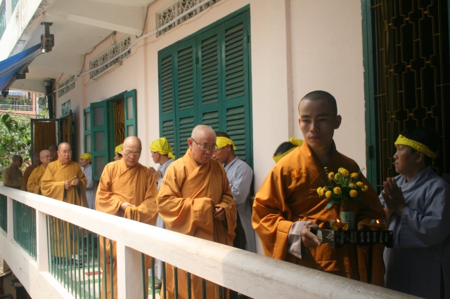 Chùm ảnh: Lễ Chung thất trai tuần cố Sa-di-ni Thích Nữ Chơn Huyền