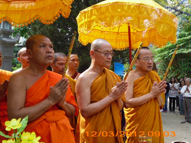 TP. HCM: Lễ động thổ xây dựng chánh điện Chùa Phật Bảo