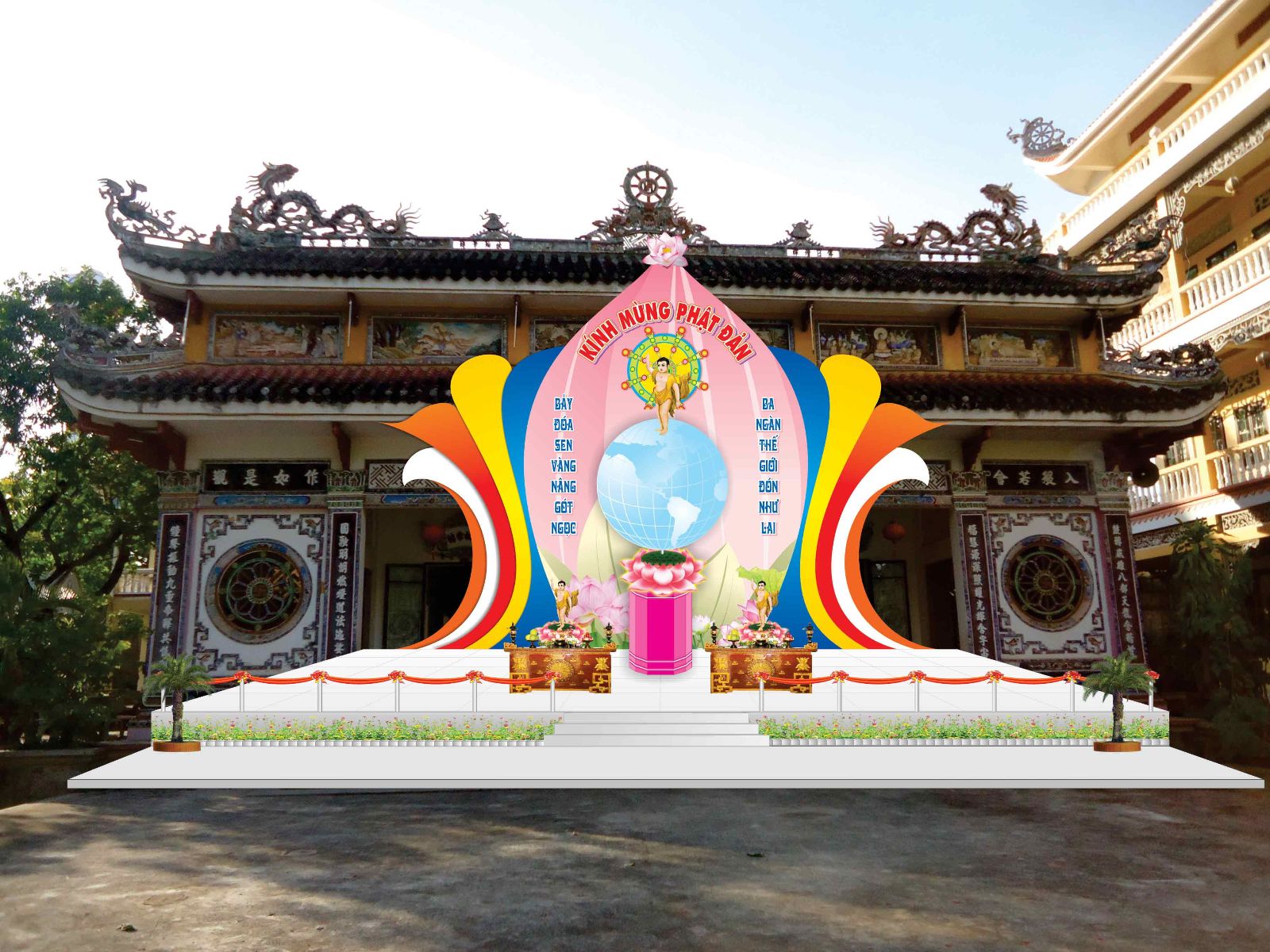 Đồng Nai: Đón mừng Phật đản