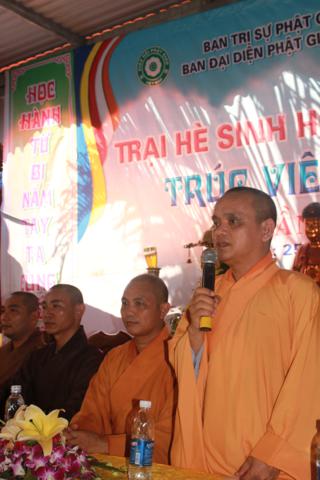 Hà Tĩnh: Chùm ảnh hội thi Rung chuông chùa tại khóa tu mùa hè Trúc Lâm Đà Liễu