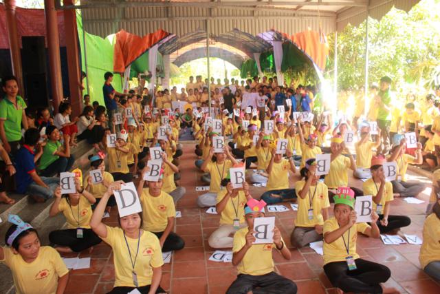 Hà Tĩnh: Chùm ảnh hội thi Rung chuông chùa tại khóa tu mùa hè Trúc Lâm Đà Liễu