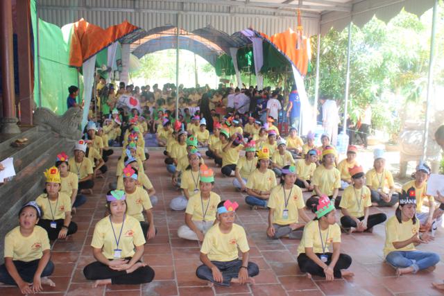 Hà Tĩnh: Chùm ảnh hội thi Rung chuông chùa tại khóa tu mùa hè Trúc Lâm Đà Liễu