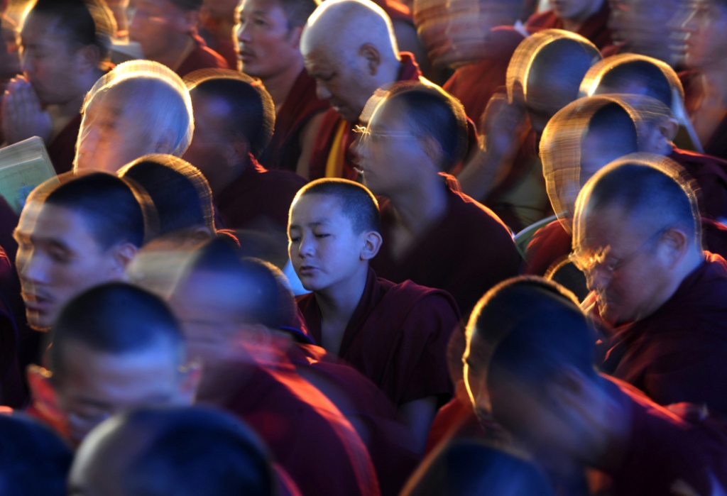 Lễ hội Kalachakra – nghe giảng đạo và thiền định