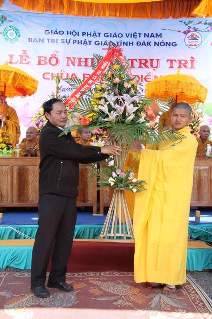 Đăk Nông: Lễ bổ nhiệm trụ trì chùa Phước Điền