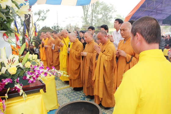 Hà Tĩnh: Lễ Động thổ xây dựng ngôi cổ tự Thanh Lương
