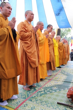 Hà Tĩnh: Lễ Động thổ xây dựng ngôi cổ tự Thanh Lương