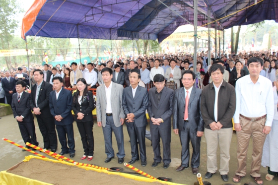 Hà Tĩnh: Lễ Động thổ xây dựng ngôi cổ tự Thanh Lương
