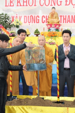 Hà Tĩnh: Lễ Động thổ xây dựng ngôi cổ tự Thanh Lương