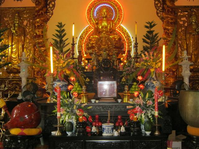 Đại lễ Khánh thành và an vị tượng Phật A Di Đà lộ thiên