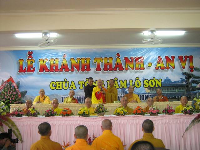 Đại lễ Khánh thành và an vị tượng Phật A Di Đà lộ thiên