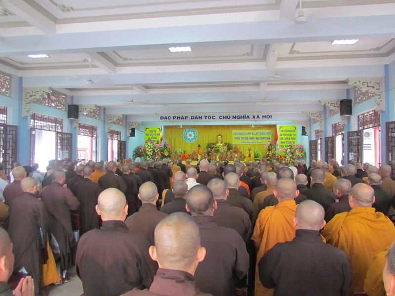 TP. HCM: Hội Nghị Sinh Hoạt Giáo Hội Tiến Tới Đại Hội VII GHPGVN (Ngày thứ nhất - 25/05/2012 - 05/04 ÂL)