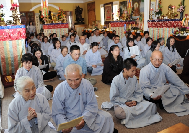 Đại lễ Vu Lan tạ trung tâm văn hóa Phật giáo - chùa Liễu Quán - San Jose, California, Hoa Kỳ