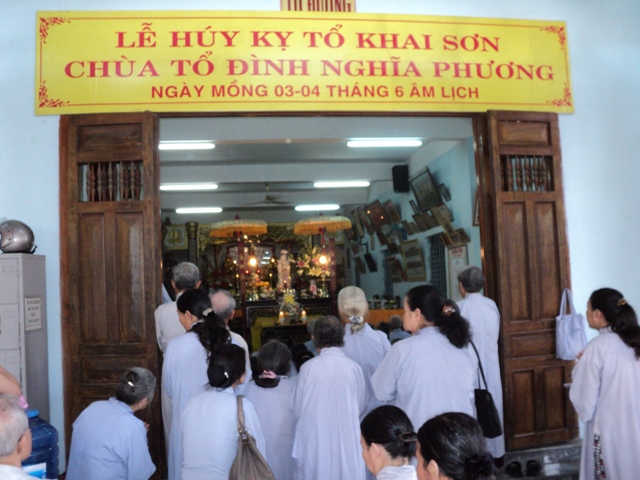 Khánh Hòa: Lễ Tưởng Niệm Lần Thứ 67- Tổ Khai Sơn Tổ đình Nghĩa Phương Nha Trang