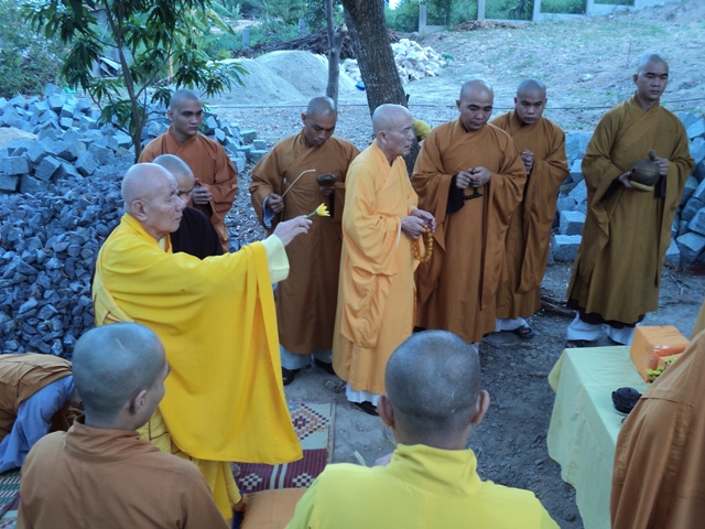 Khánh Hòa: Lễ Đặt Đá Trùng Tu Chùa Nghĩa Lương, TP Nha Trang