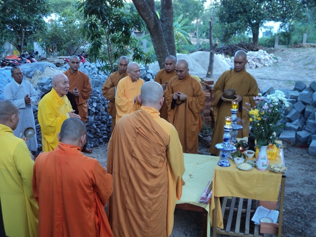 Khánh Hòa: Lễ Đặt Đá Trùng Tu Chùa Nghĩa Lương, TP Nha Trang