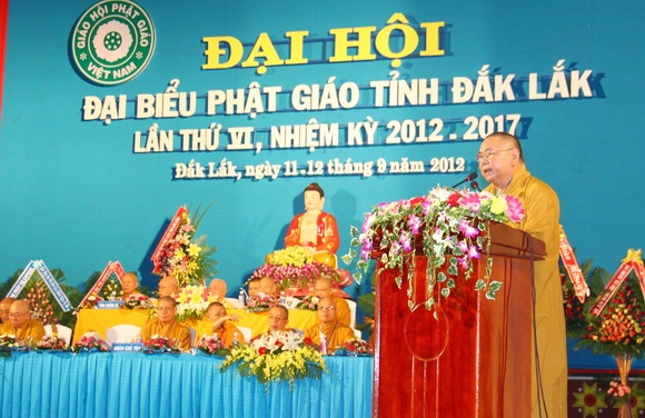 Trọng thể tổ chức Đại hội PG tỉnh Đắk Lắk kỳ VI