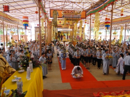 ĐakLak: Lễ thỉnh và tiếp dẫn hương linh về chùa Sắc Tứ Khải Đoan