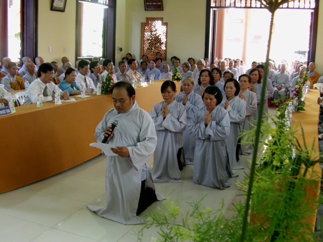 Khai Giảng Khóa An Cư Kiết Hạ Tại Chùa Hòa Bình Năm 2012