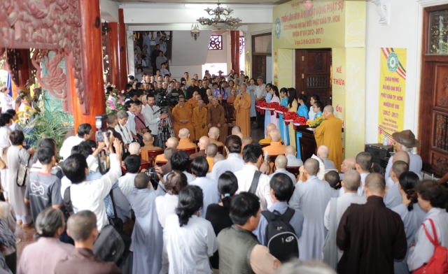 Lễ khai mạc triển lãm hình ảnh hoạt động Phật sự TP. Hồ Chí Minh
