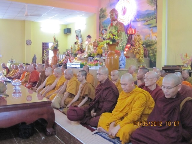 Phật giáo Nguyên Thủy tổ chức Đại lễ Vesak 2012