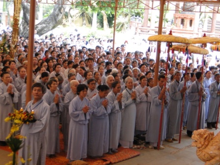 ĐakLak: Lễ thỉnh và tiếp dẫn hương linh về chùa Sắc Tứ Khải Đoan