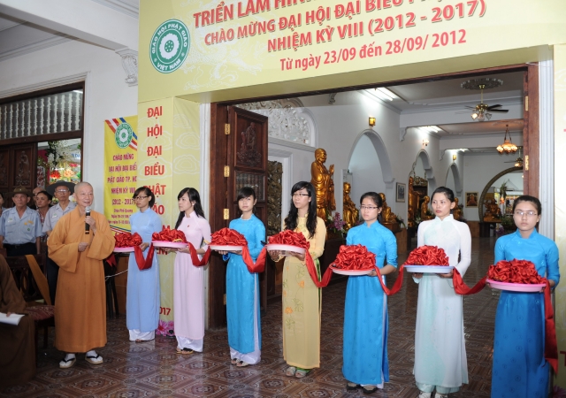 Lễ khai mạc triển lãm hình ảnh hoạt động Phật sự TP. Hồ Chí Minh