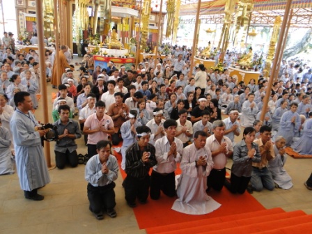 ĐakLak: Lễ thỉnh và tiếp dẫn hương linh về chùa Sắc Tứ Khải Đoan