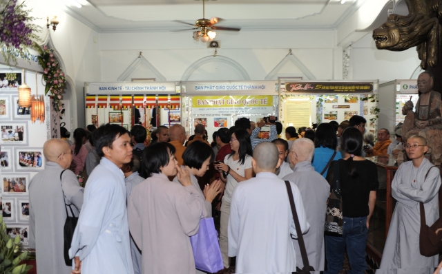Lễ khai mạc triển lãm hình ảnh hoạt động Phật sự TP. Hồ Chí Minh
