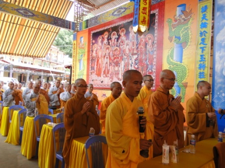 ĐakLak: Lễ thỉnh và tiếp dẫn hương linh về chùa Sắc Tứ Khải Đoan