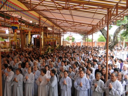 ĐakLak: Lễ thỉnh và tiếp dẫn hương linh về chùa Sắc Tứ Khải Đoan