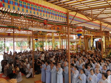 ĐakLak: Lễ thỉnh và tiếp dẫn hương linh về chùa Sắc Tứ Khải Đoan