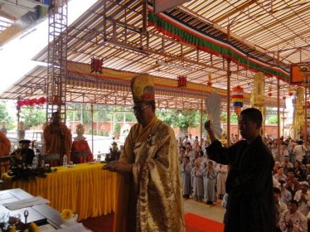 ĐakLak: Lễ thỉnh và tiếp dẫn hương linh về chùa Sắc Tứ Khải Đoan