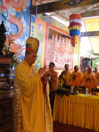 ĐakLak: Lễ thỉnh và tiếp dẫn hương linh về chùa Sắc Tứ Khải Đoan