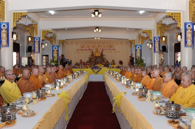 Tịnh xá Ngọc Hải, Bà Rịa - Vũng Tàu tổ chức lễ tạ ơn Tam Bảo và cúng dường Trai Tăng