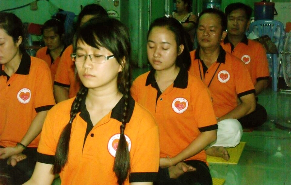 CLB Nhân Sinh tổ chức Thiền tập – Pháp thoại cho Thí sinh