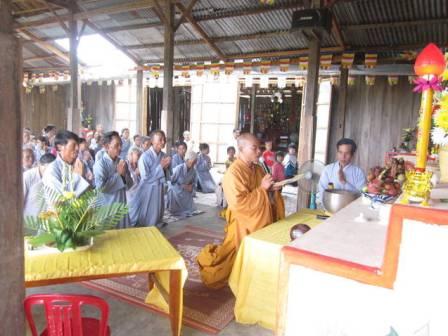 ĐakLak: Niệm Phật Đường Mê Linh Làm Lễ An Vị Phật