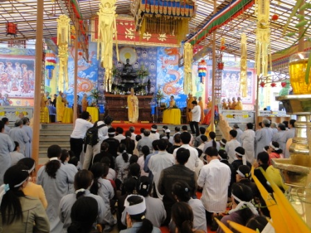 ĐakLak: Lễ thỉnh và tiếp dẫn hương linh về chùa Sắc Tứ Khải Đoan