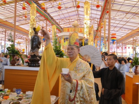 ĐakLak: Lễ thỉnh và tiếp dẫn hương linh về chùa Sắc Tứ Khải Đoan