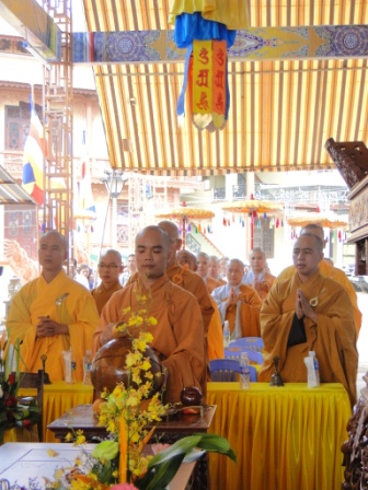 ĐakLak: Lễ thỉnh và tiếp dẫn hương linh về chùa Sắc Tứ Khải Đoan