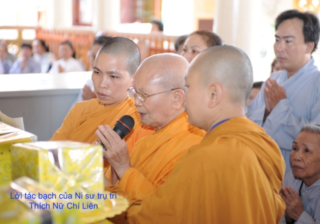 Tịnh xá Ngọc Hải, Bà Rịa - Vũng Tàu tổ chức lễ tạ ơn Tam Bảo và cúng dường Trai Tăng