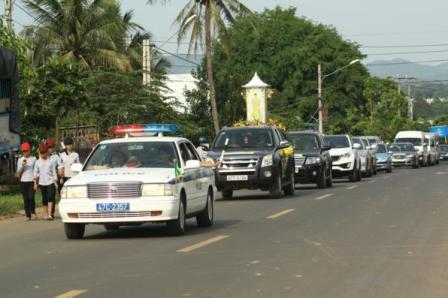 ĐakLak: Lễ thỉnh và tiếp dẫn hương linh về chùa Sắc Tứ Khải Đoan