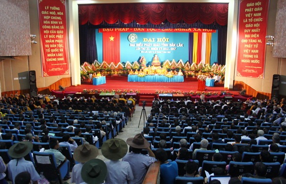 Trọng thể tổ chức Đại hội PG tỉnh Đắk Lắk kỳ VI