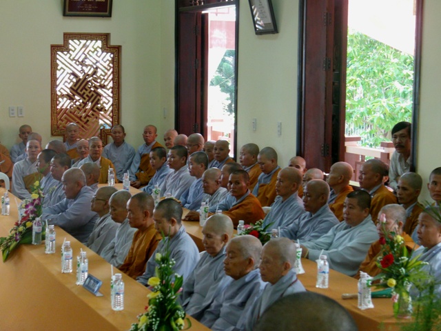 Khai Giảng Khóa An Cư Kiết Hạ Tại Chùa Hòa Bình Năm 2012