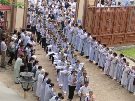 ĐakLak: Lễ thỉnh và tiếp dẫn hương linh về chùa Sắc Tứ Khải Đoan