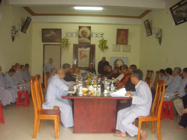 Cà Mau: Họp đúc kết công tác chuẩn bị Đại Hội Phật Giáo tỉnh nhiệm kỳ VI 2012 – 2017