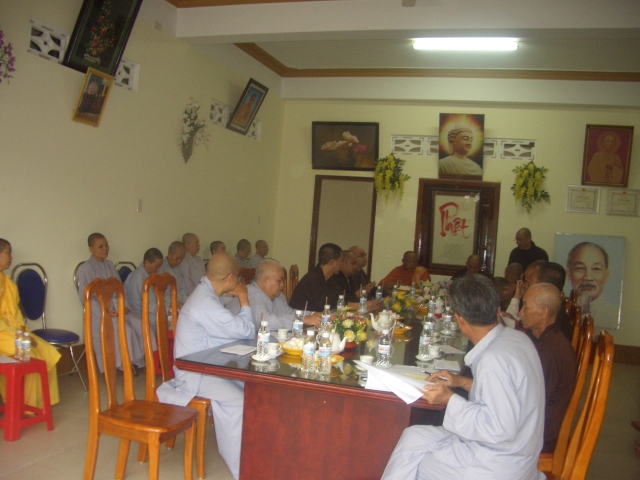 Cà Mau: Họp đúc kết công tác chuẩn bị Đại Hội Phật Giáo tỉnh nhiệm kỳ VI 2012 – 2017