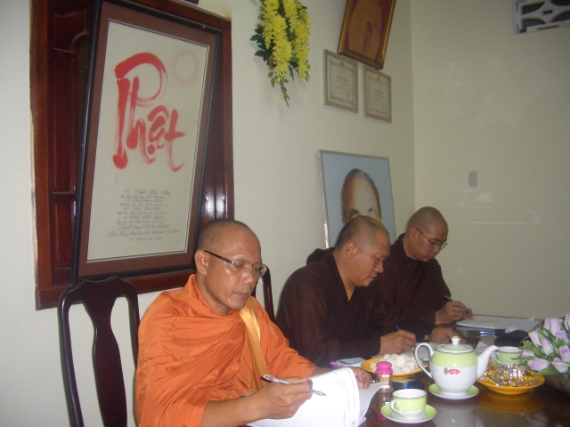 Cà Mau: Họp đúc kết công tác chuẩn bị Đại Hội Phật Giáo tỉnh nhiệm kỳ VI 2012 – 2017