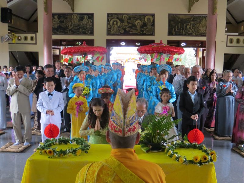 Đăk Lăk: lễ Hằng Thuận tại khóa tu Thiện Tài Đồng Tử III