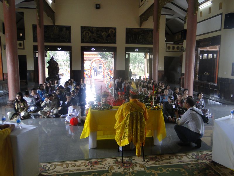 Đăk Lăk: lễ Hằng Thuận tại khóa tu Thiện Tài Đồng Tử III