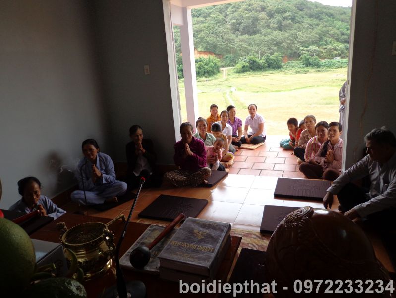 Hình Lễ An Vị Phật Tại Bối Diệp Thất